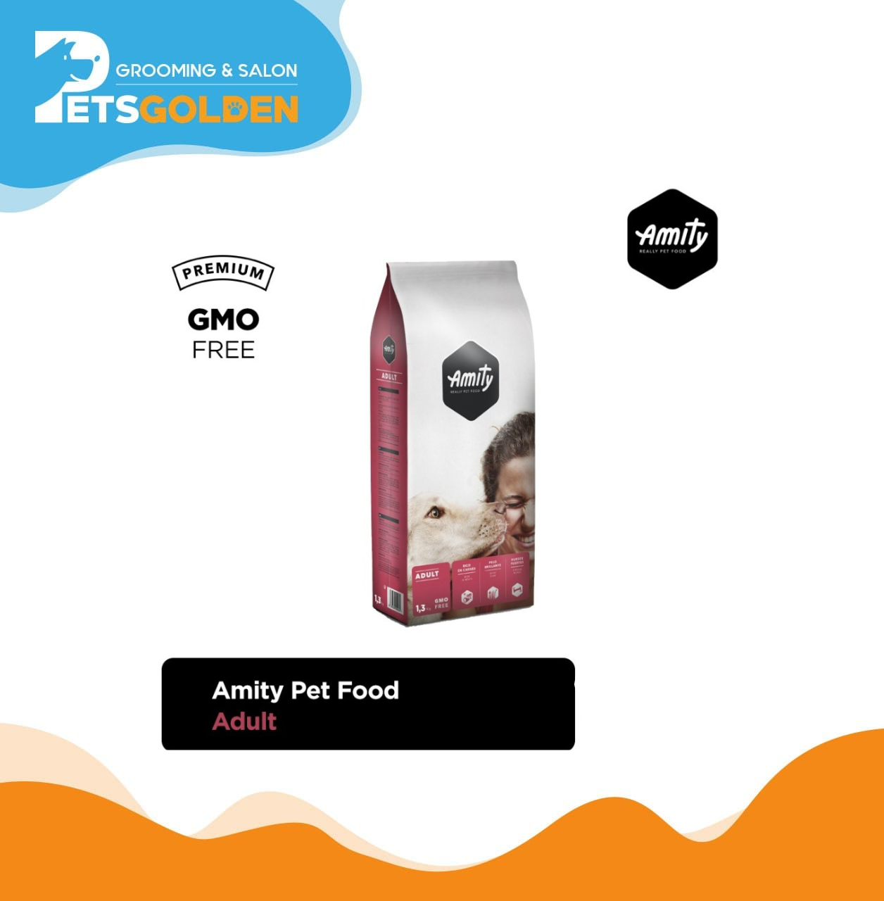 Amity Dog Adult All Breed 1.3 Kg