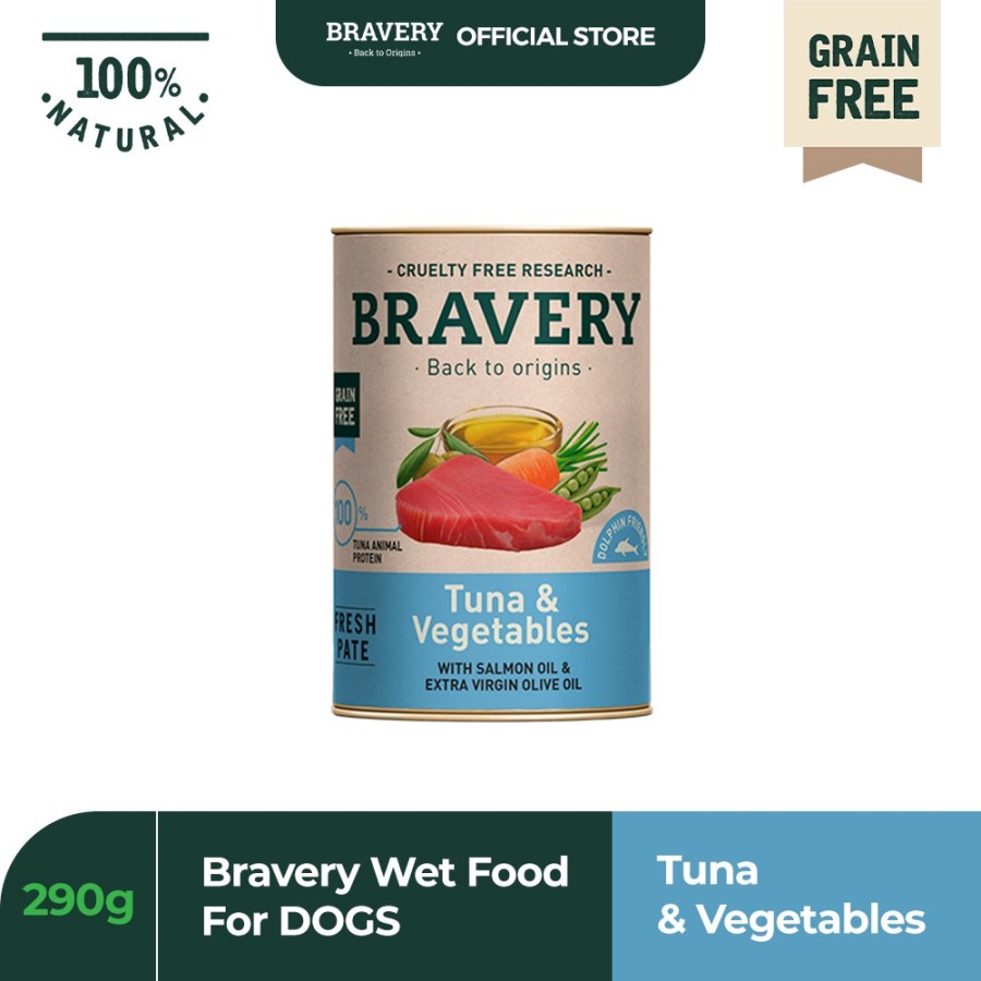 Bravery Dog Wet Food 290 Gr