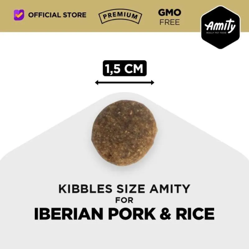 Amity Dog Premium Iberian Pork & Rice 15 Kg