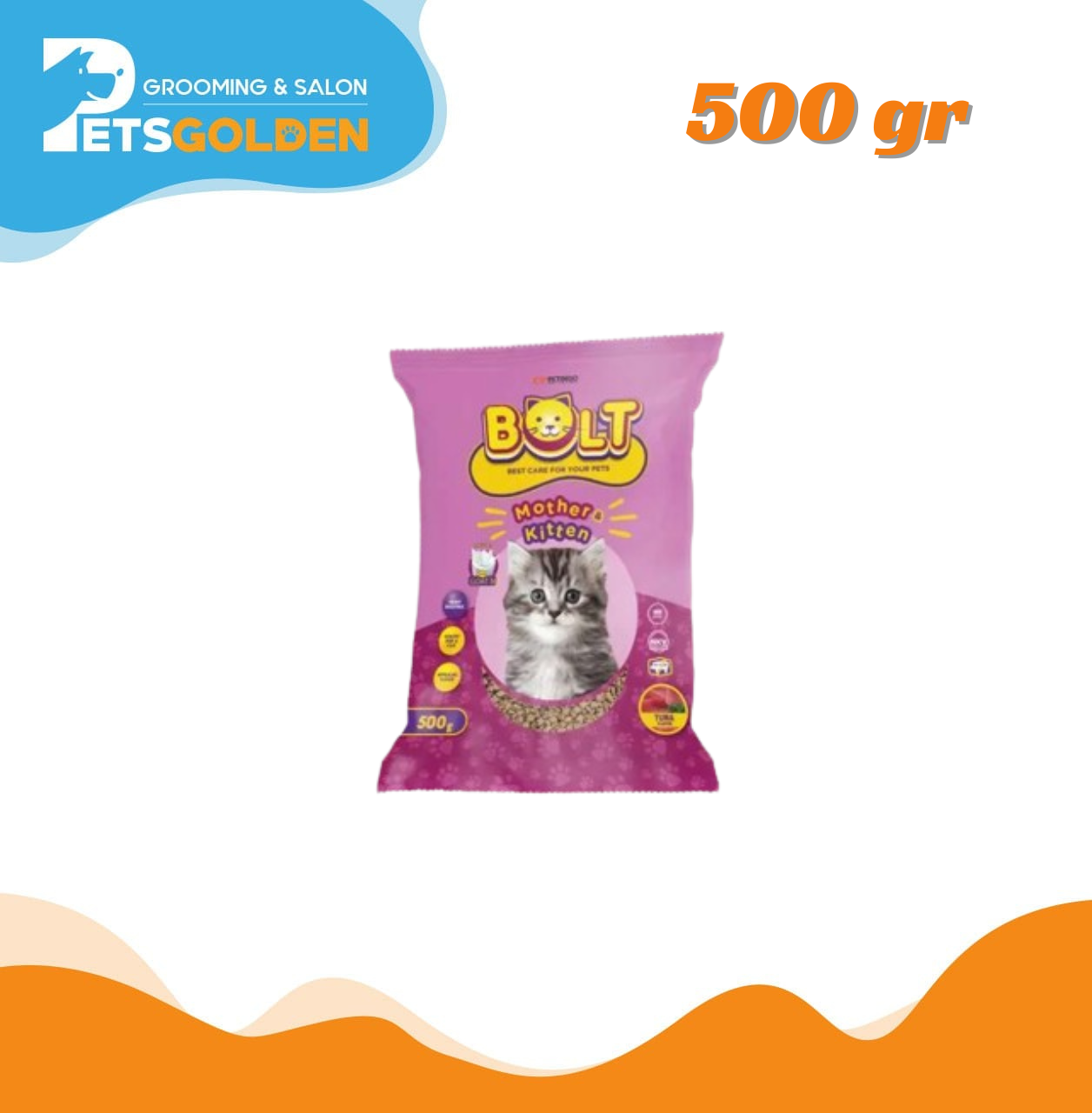 Bolt Cat Mother & Kitten Tuna 500 Gr