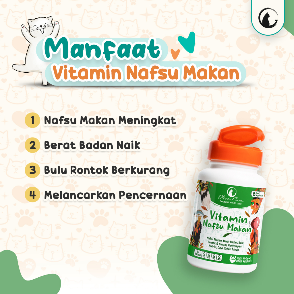 Olive Care Vitamin Nafsu Makan 10 Kapsul