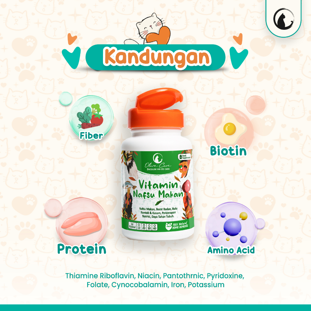 Olive Care Vitamin Nafsu Makan 10 Kapsul