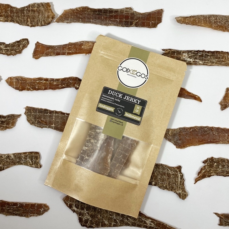 Godoggos Duck Jerky 150 Gram