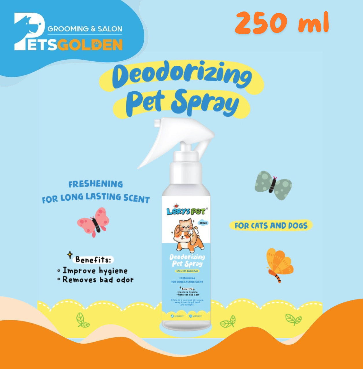 Lerys Pets Deodorizing Pet Spray