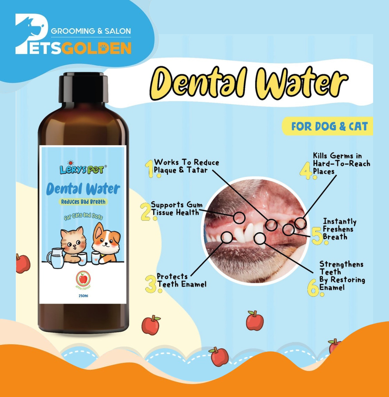 Lerys Pets Dental Water 250 Ml