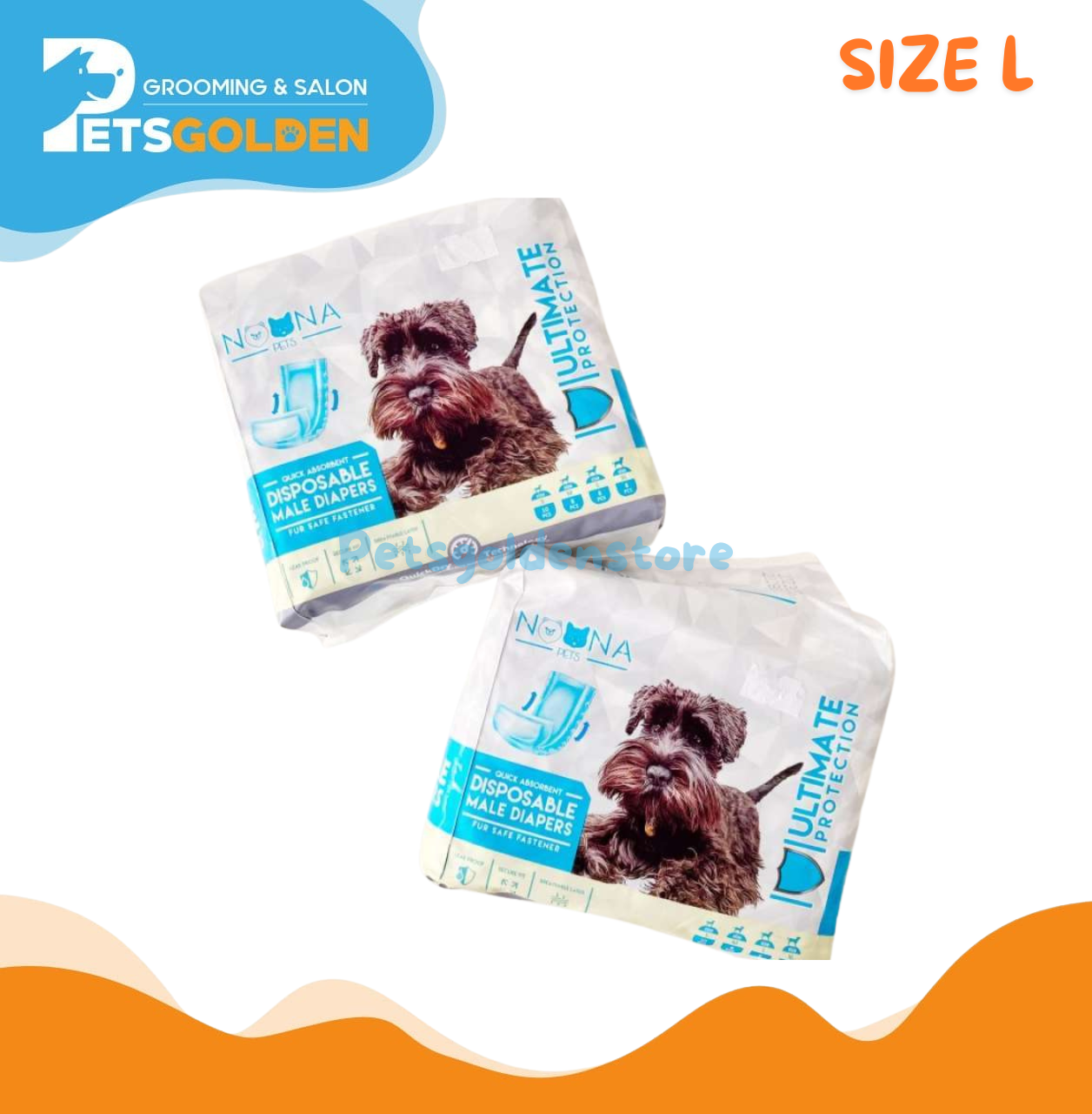 Pampers Noona Male Diapers L