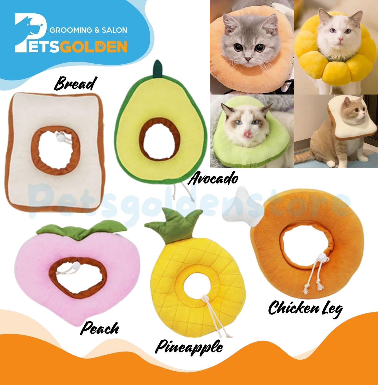 Collar Bantal Leher Hewan 