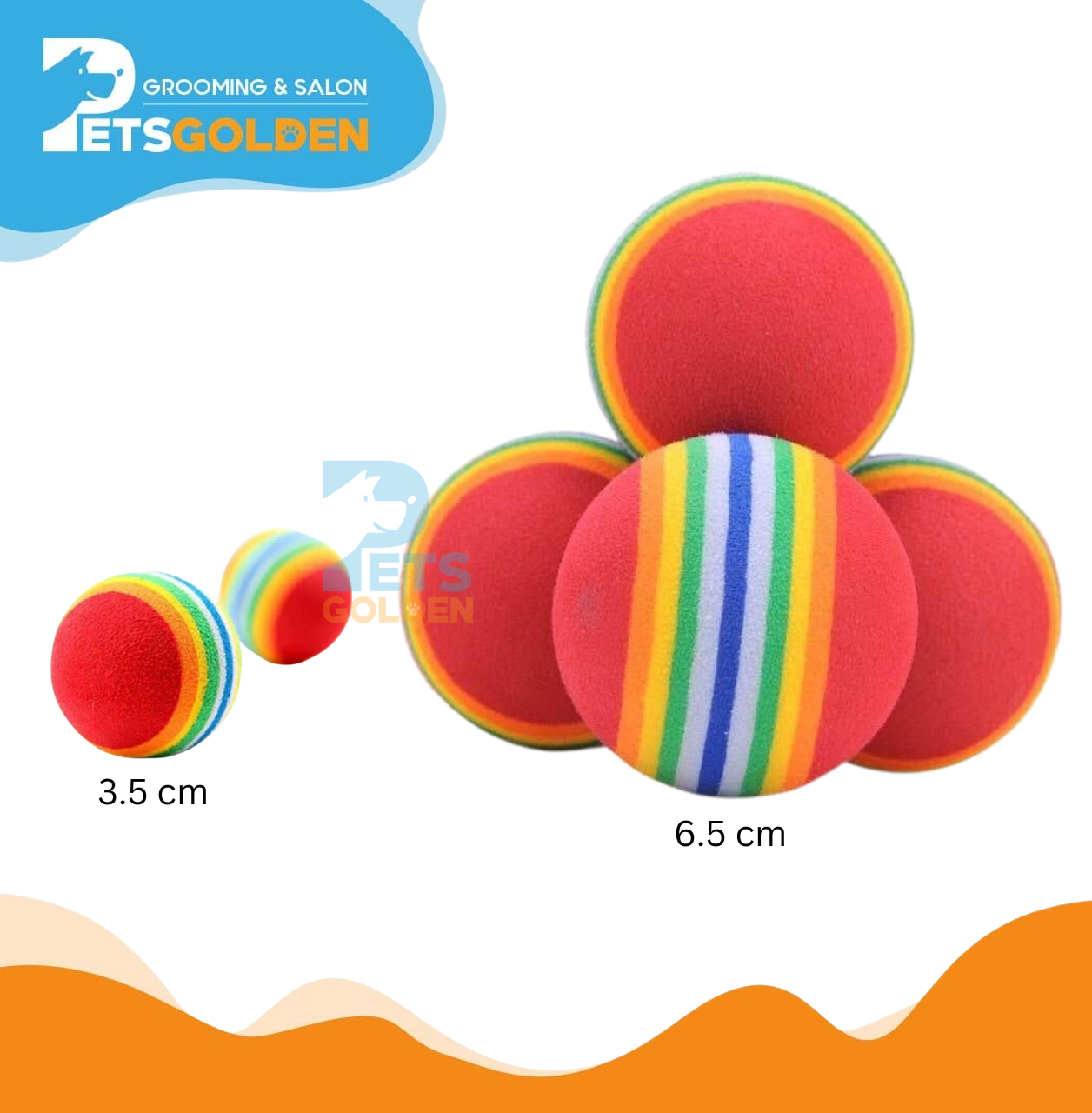 Mainan Bola Rainbow Kecil