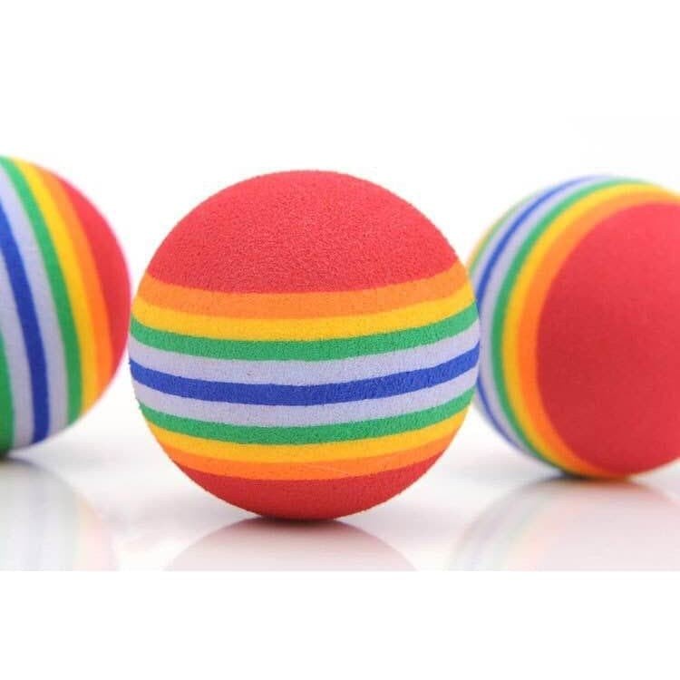 Mainan Bola Rainbow Besar