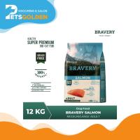 Bravery Dog Medium Large Adult Salmon 12 Kg