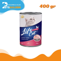 Life Cat Kitten Tuna Kaleng 400 Gr