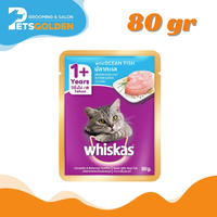 Whiskas Wet Food Pouch Adult Ocean Fish