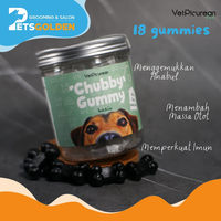 Vetpicurean Chubby Gummy Basic Big Dog 18 Gummies