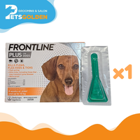 Frontline Plus Dog Under 10 Kg 1 Pcs