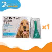 Frontline Plus Dog 10-20 Kg 1 Pcs