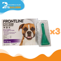 Frontline Plus Dog 20-40 Kg 1 Kotak 3 Pcs