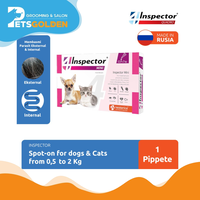 Inspector Mini Antiparasitic Spot-on For Cats & Dogs 0.5-2kg