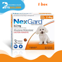 Nexgard Dogs 2-4 Kg 1 Kotak 3 Pcs