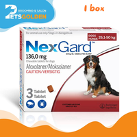 Nexgard Dogs 25-50 Kg 1 Kotak 3 Pcs