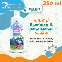 Olive Care 2 In 1 Kitten Shampoo 250 Ml